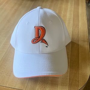 Dayton Dragons White/Orange Baseball Unisex Hat Brand New